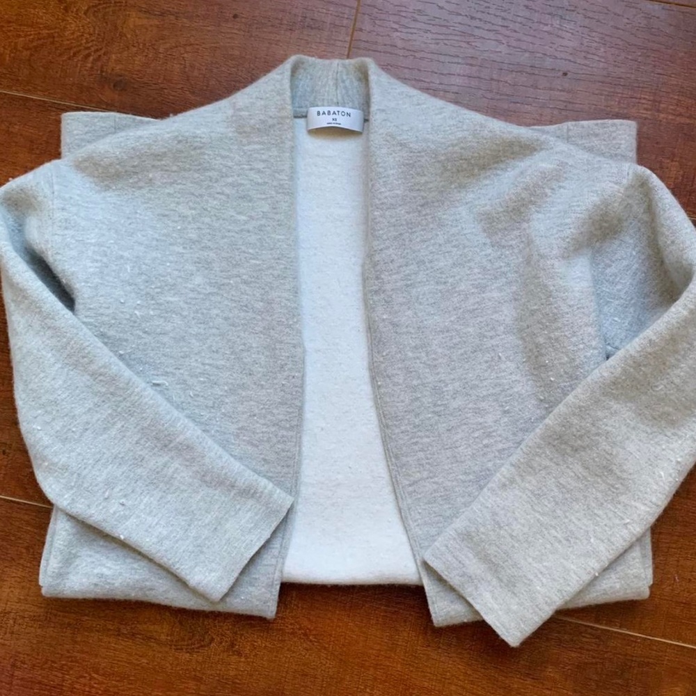 Babaton aritzia wool cardigan